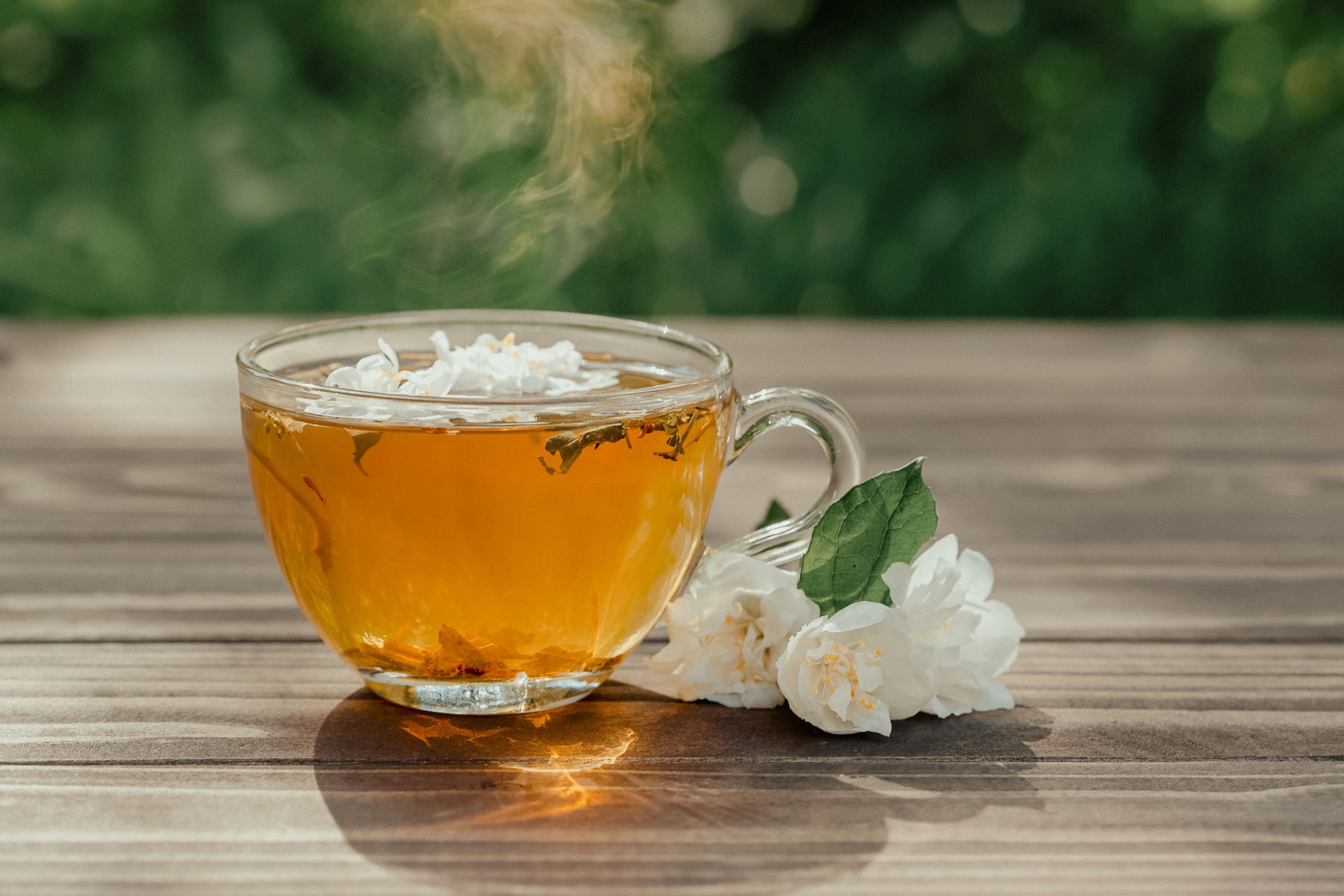 aromatic jasmine green tea