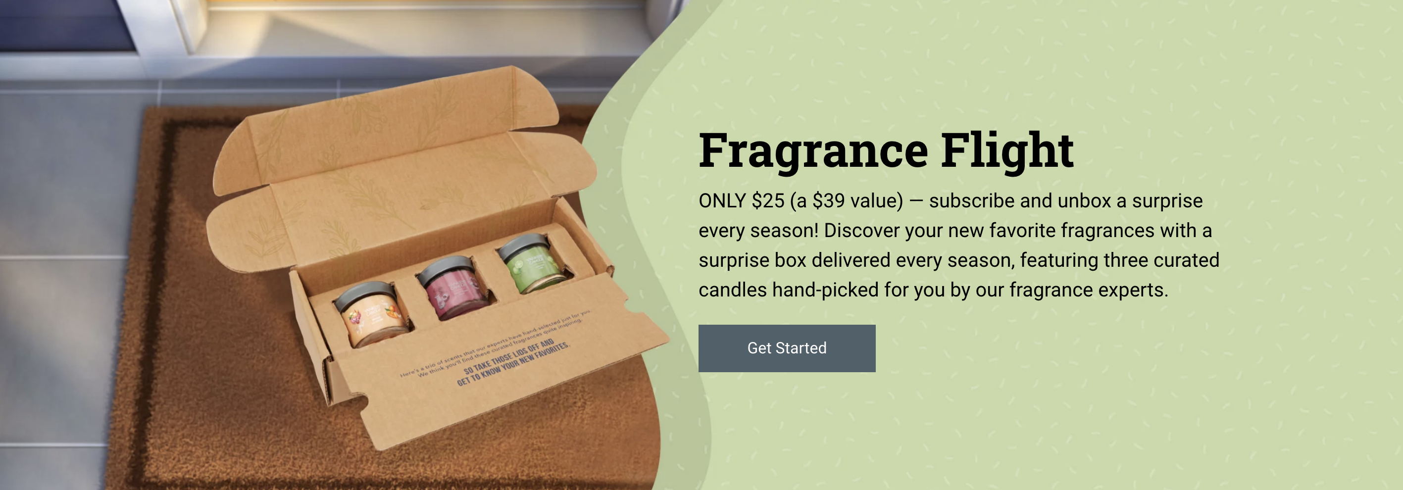 box of yankee candle subscription options